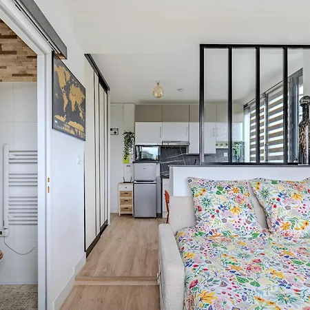 Apartment Centre- Parking - Airport 10min Mérignac