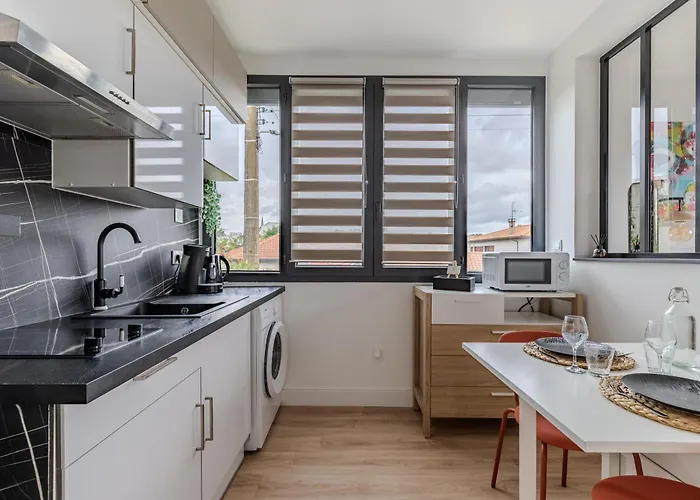 Centre- Parking - Airport 10min Mérignac